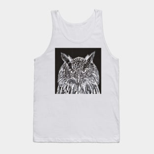 WHAT THE OWL SEES Tank Top